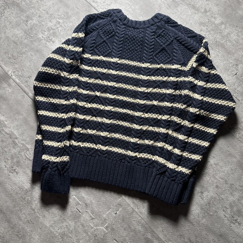 L.L. Bean signature heritage birdseye sweater, L R - Picture 5 of 5